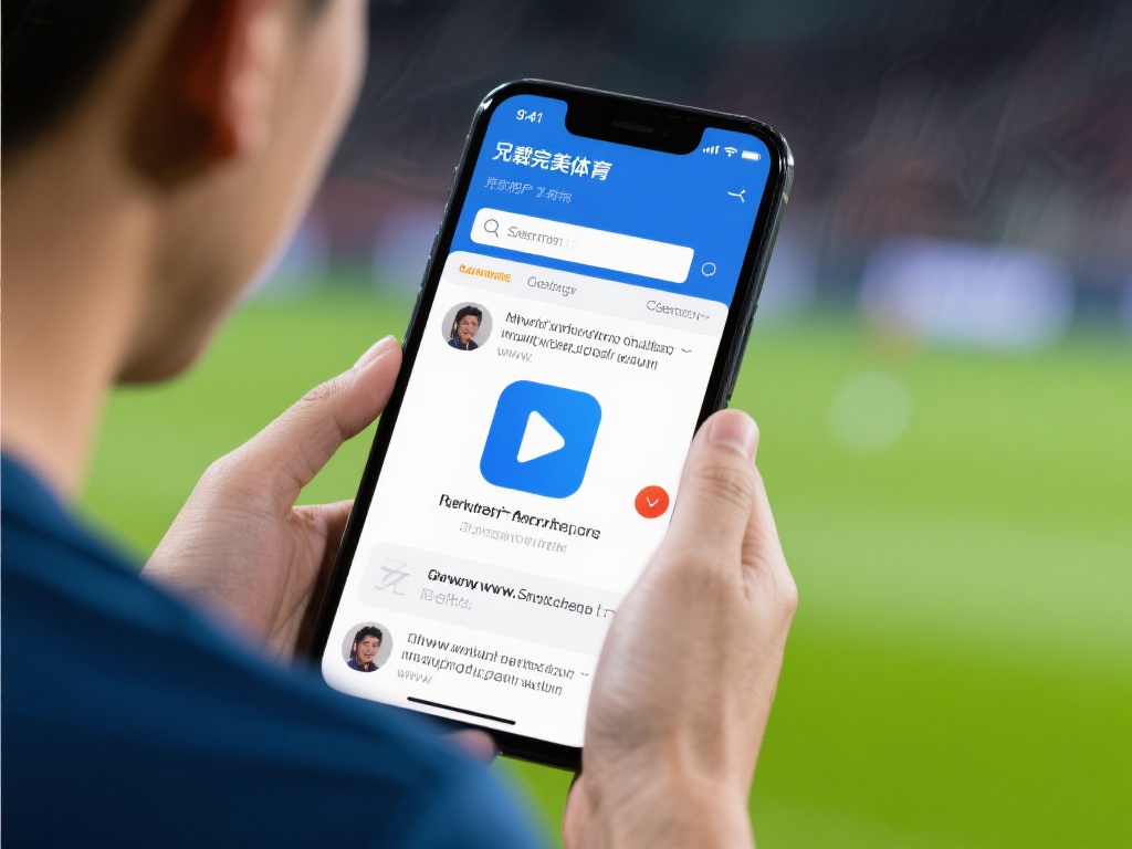 某位用户分享了他下载完美体育应用的经历。他表示在使