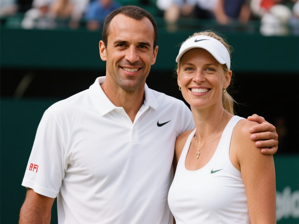 许多体育圈中的夫妻不仅在生活中携手并肩，还在事业上