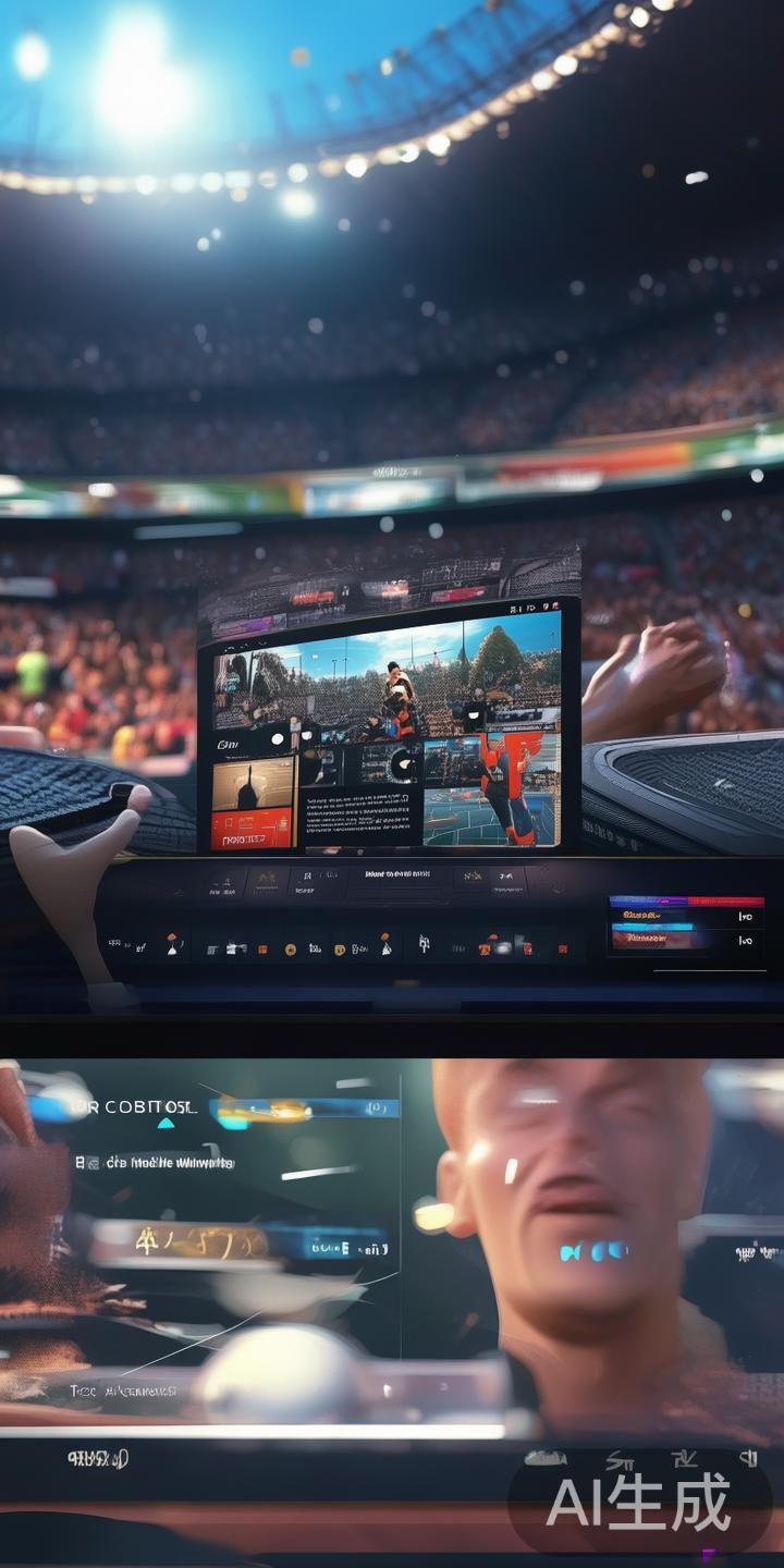 及时性和互动性
体育赛事多变，观众关注焦点常常在